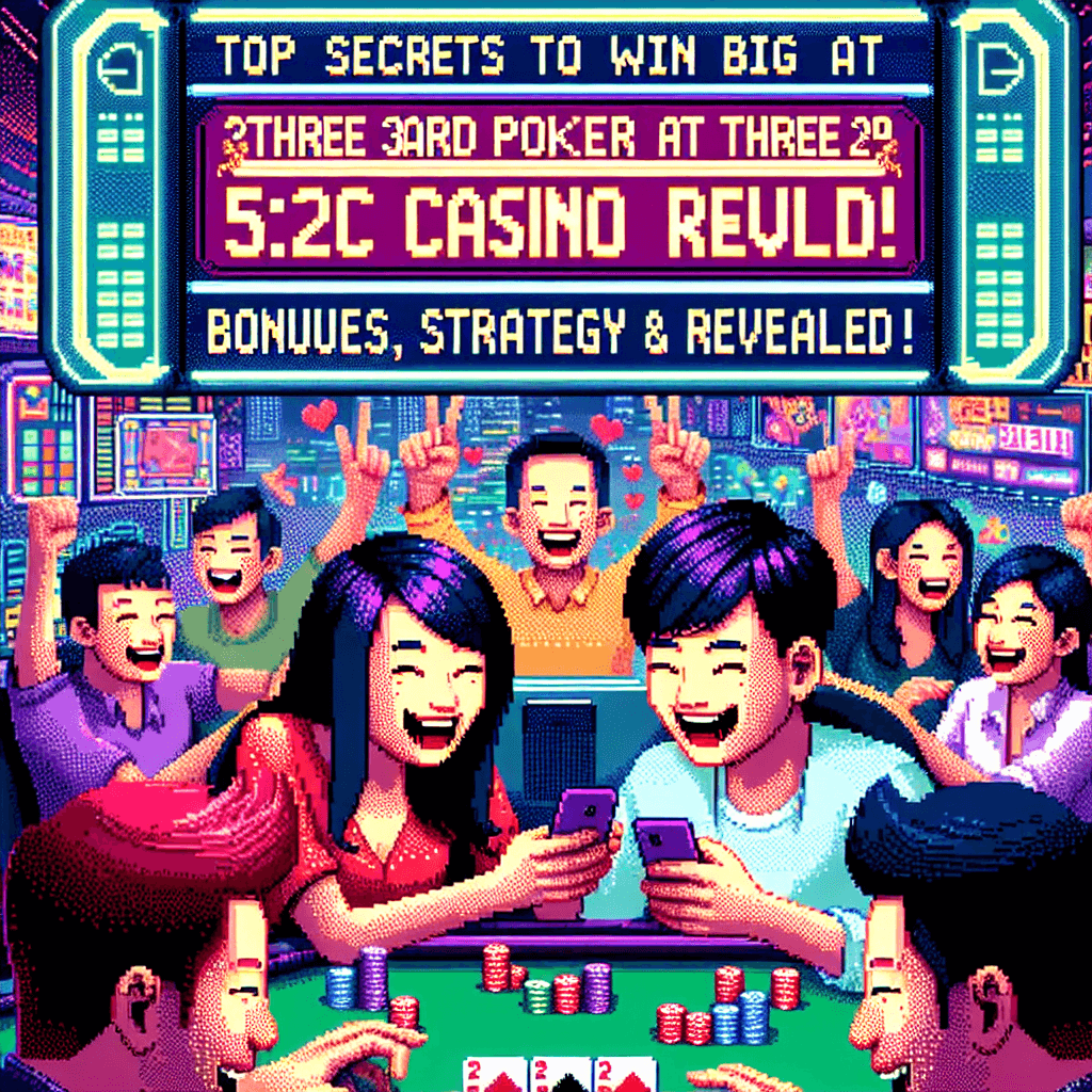 Top Secrets to Win Big at Three 3Card Poker in 2024 – Bonuses, Strategy & Casino Tips Revealed!