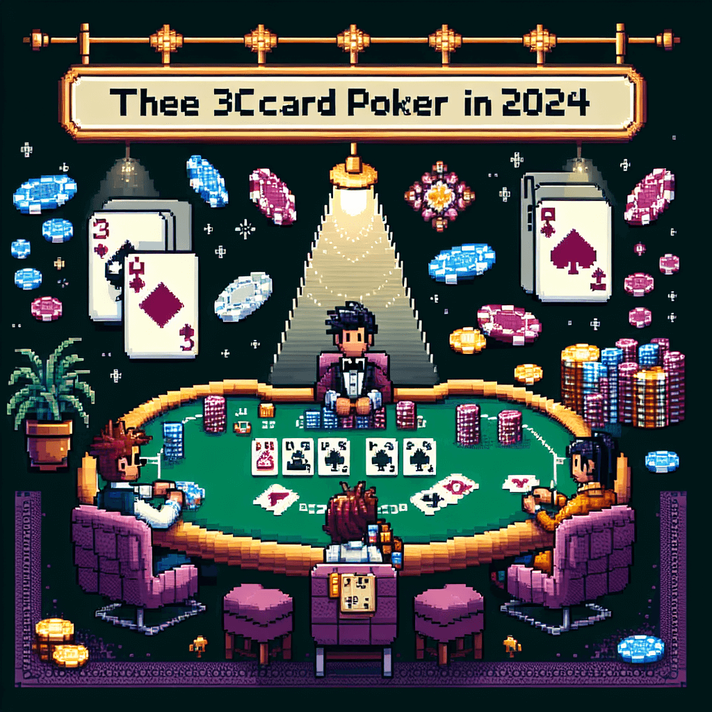Latest Three 3Card Poker game updates for 2024 with improved interfaces and jackpots