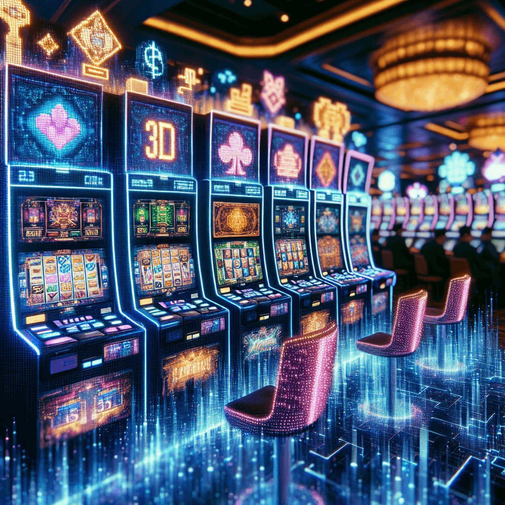 3D slot impact on online casino revenue growth
