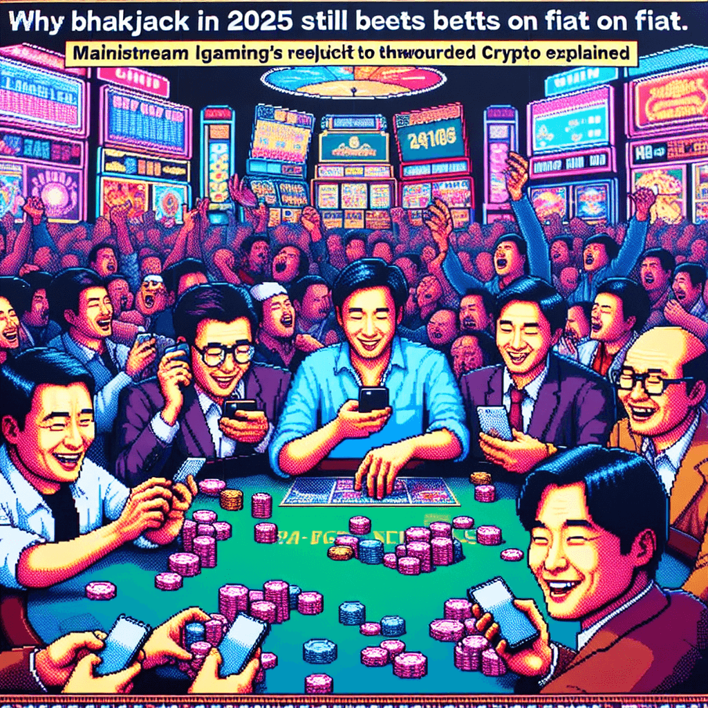 Why Blackjack in 2025 Still Bets on Fiat: Mainstream iGaming's Reluctance Toward Crypto Explained